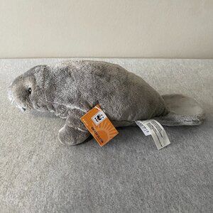 NWT WWF World Wildlife Fund Manatee Plush 12"